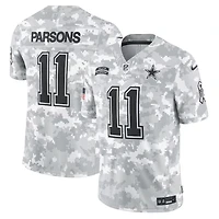 Dallas Cowboys Micah Parsons 2024 Arctic Camo Salute To Service Limited Jersey