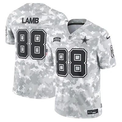 Dallas Cowboys CeeDee Lamb 2024 Arctic Camo Salute To Service Limited Jersey