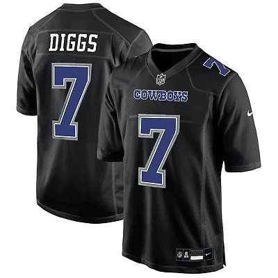 Dallas Cowboys Trevon Diggs Black Nike Game Jersey