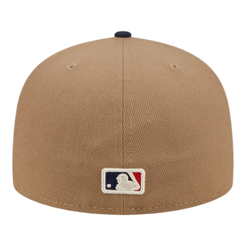 Los Angeles Dodgers Khaki and Ocean Blue 2024 City Connect New Era 59FIFTY Fitted Hat
