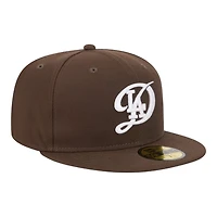Los Angeles Dodgers Brown 2024 City Connect New Era 59FIFTY Fitted Hat