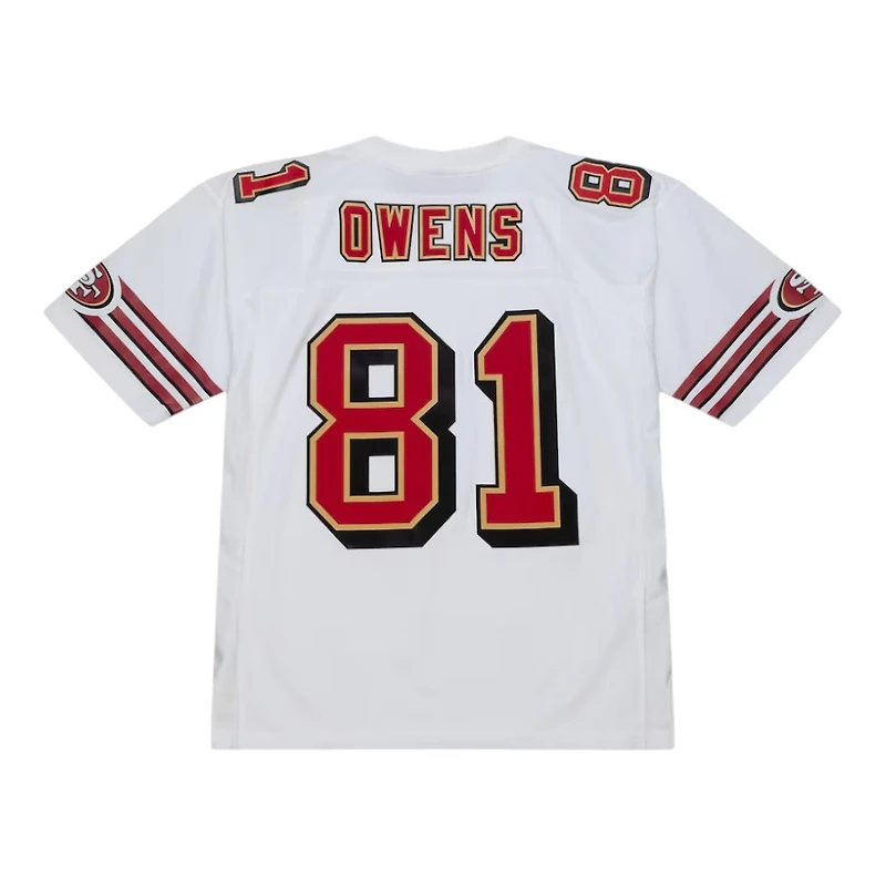 San Francisco 49ers Terrell Owens White 1996 Mitchell & Ness Legacy Jersey