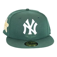 New York Yankees Forest Green "DPM Pack" 1960 All Star Game Patch Gray UV Era 59Fifty Fitted Hat