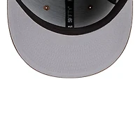 New York Yankees Brown Logo Scribble Era 59FIFTY Fitted Hat