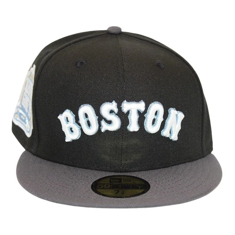 Boston Red Sox Black and Graphite "DPM Brothers Pack" 1999 All Star Game Patch Gray UV New Era 59Fifty Fitted Hat
