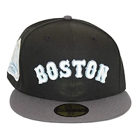Boston Red Sox Black and Graphite "DPM Brothers Pack" 1999 All Star Game Patch Gray UV New Era 59Fifty Fitted Hat
