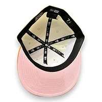 Los Angeles Angels Chrome Orange Two Tone 50th Anniversary Patch Pink UV New Era 59FIFTY Fitted Hat