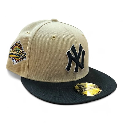 New York Yankees Vegas Gold "Gold Strike" 1996 World Series Patch Black UV Era 59FIFTY Fitted Hat