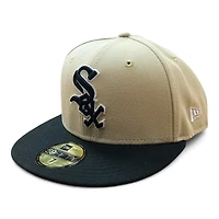 Chicago White Sox Vegas Gold "Gold Strike" 2003 All Star Game Patch Black UV New Era 59FIFTY Fitted Hat