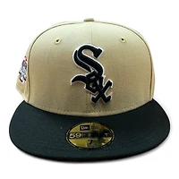 Chicago White Sox Vegas Gold "Gold Strike" 2003 All Star Game Patch Black UV New Era 59FIFTY Fitted Hat