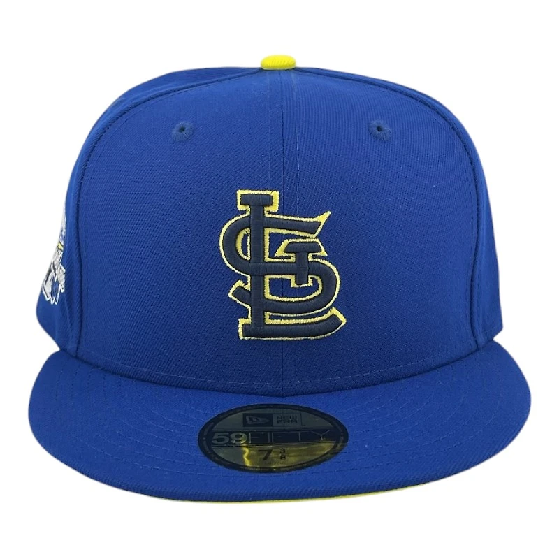 St. Louis Cardinals Royal Blue 2009 ASG Patch Neon Yellow UV New Era 59FIFTY Fitted Hat