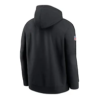 Dallas Cowboys 2024 Crucial Catch Black Nike Club Pullover Hoodie