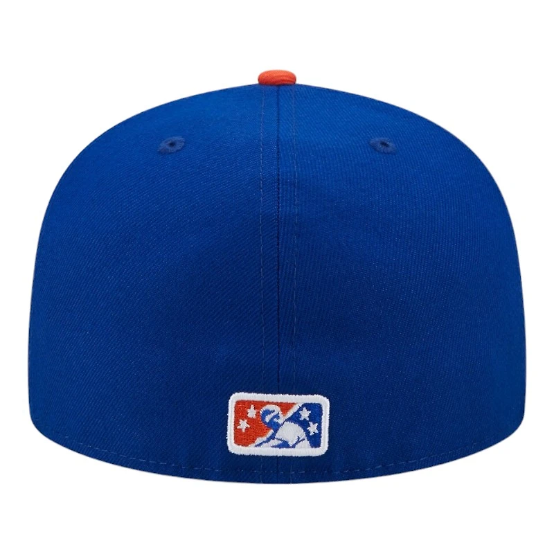 St. Lucie Mets White and Orange Marvel x Minor League Annual Clearance New Era 59FIFTY Fitted Hat