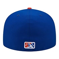 St. Lucie Mets White and Orange Marvel x Minor League Annual Clearance New Era 59FIFTY Fitted Hat