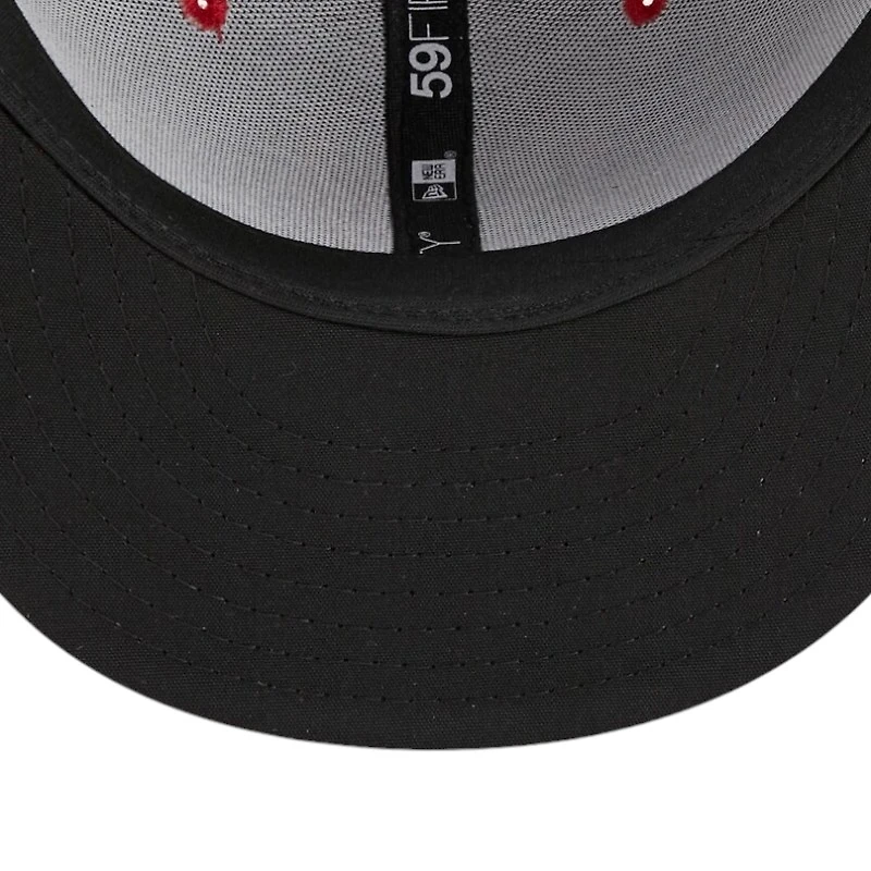 St. Lucie Mets White and Orange Marvel x Minor League Annual Clearance New Era 59FIFTY Fitted Hat