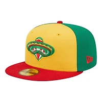 Diamantes De Arkansas Copa La Diversion Yellow and Red Annual Clearance New Era 59FIFTY Fitted Hat