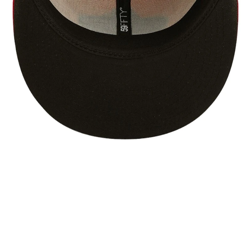 Diamantes De Arkansas Copa La Diversion Yellow and Red Annual Clearance New Era 59FIFTY Fitted Hat