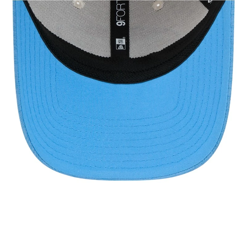 Houston Oilers 2024 Sideline Historic Stone New Era 9FORTY Adjustable Stretch Snap Hat