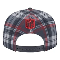Kansas City Chiefs 2024 Sideline Statement Plaid New Era 9FIFTY Snapback Hat