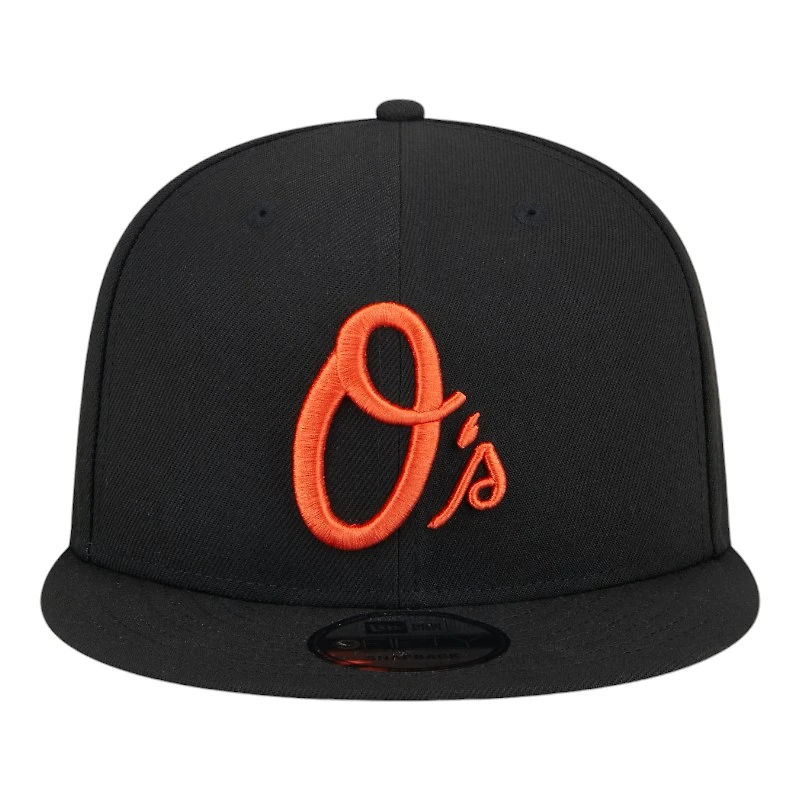 Baltimore Orioles Black and Orange 1993 ASG Patch Gray UV New Era 9FIFTY Snapback Hat
