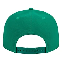 Boston Celtics Green Team Patch Gray UV New Era 9FIFTY Snapback Hat