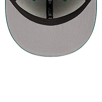 Boston Celtics Green Team Patch Gray UV New Era 9FIFTY Snapback Hat