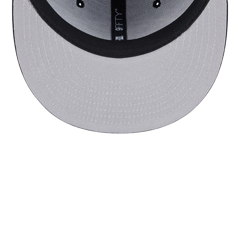 Baltimore Ravens Black and Purple SB XLVII Patch Gray UV New Era 9FIFTY Snapback Hat