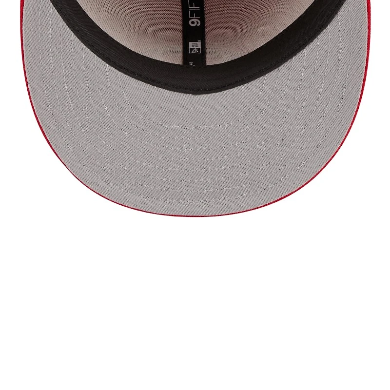 San Francisco 49ers Red SB XXIX Patch Gray UV New Era 9FIFTY Snapback Hat