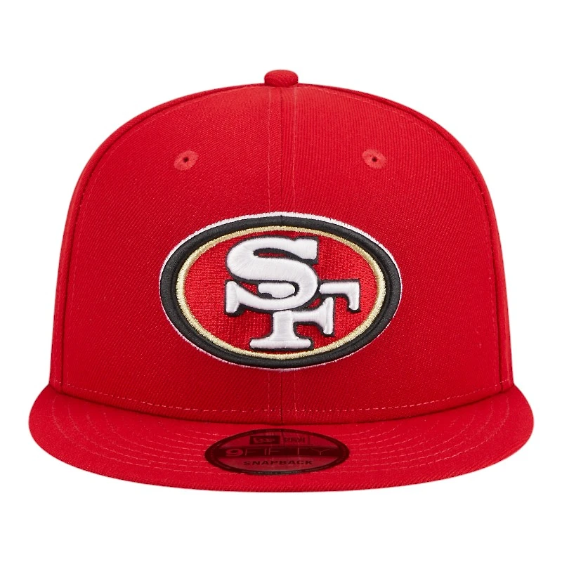 San Francisco 49ers Red SB XXIX Patch Gray UV New Era 9FIFTY Snapback Hat