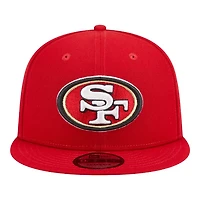 San Francisco 49ers Red SB XXIX Patch Gray UV New Era 9FIFTY Snapback Hat