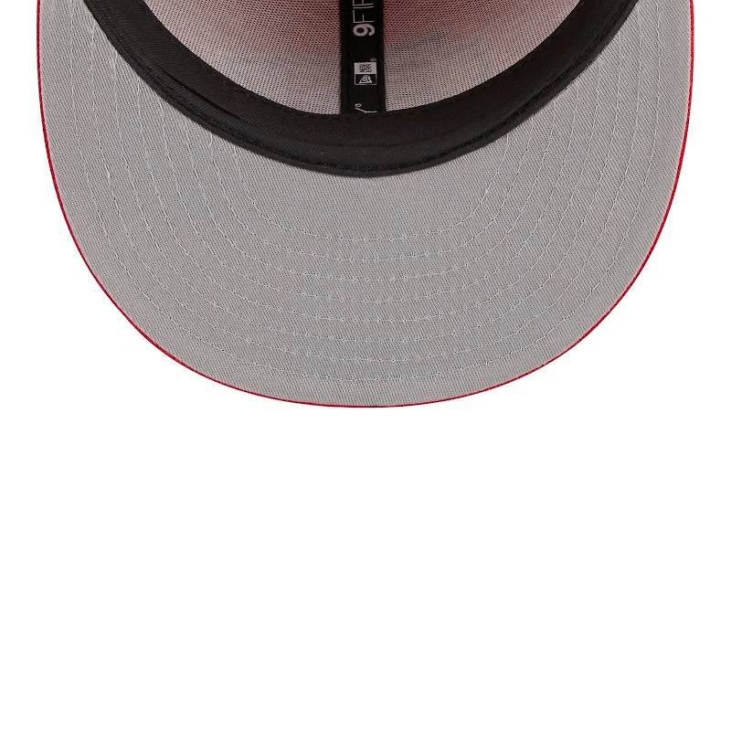 Kansas City Chiefs Red SB LIV Patch Gray UV New Era 9FIFTY Snapback Hat