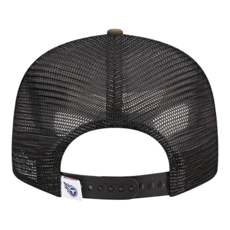 Tennessee Titans Camo and Black Mesh Trucker Gray UV New Era 9FIFTY Snapback Hat