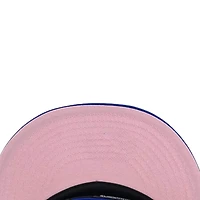Los Angeles Dodgers Light Royal Script "Sunset" 50th Anniversary Patch Pink UV New Era 59FIFTY Fitted Hat