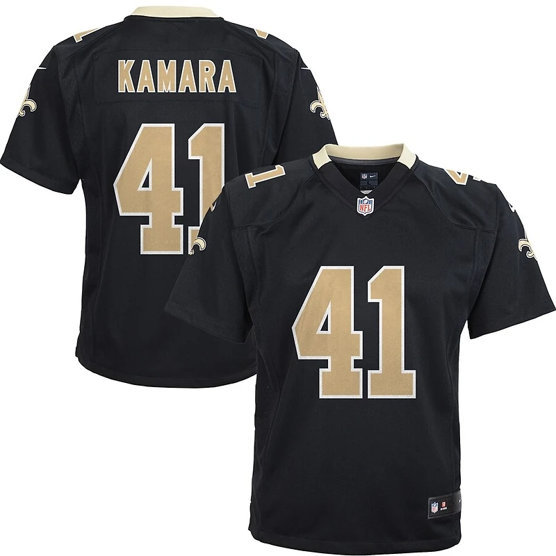 Youth Alvin Kamara New Orleans Saints Nike Game Jersey - Black