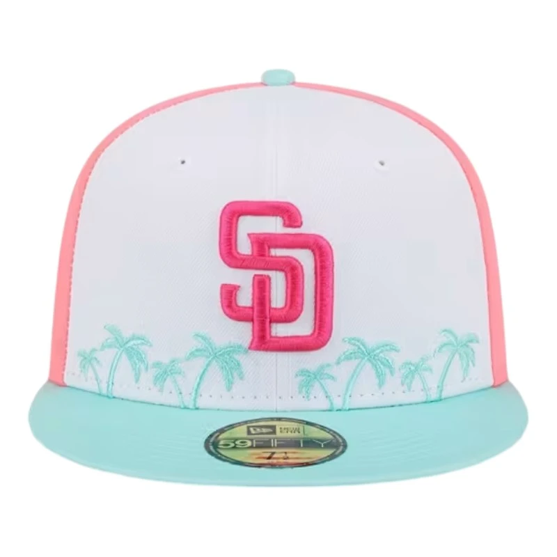 San Diego Padres White City Connect Fan Pack New Era 59FIFTY Fitted Hat