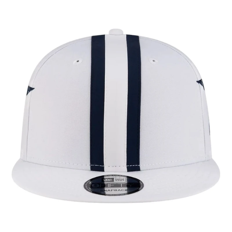 Dallas Cowboys White NFL Historic Helmet Pack New Era 9FIFTY Snapback Hat