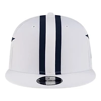 Dallas Cowboys White NFL Historic Helmet Pack New Era 9FIFTY Snapback Hat