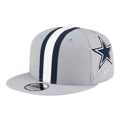 Dallas Cowboys Gray NFL Helmet Pack New Era 9FIFTY Snapback Hat