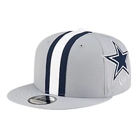 Dallas Cowboys Gray NFL Helmet Pack New Era 9FIFTY Snapback Hat