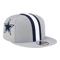 Dallas Cowboys Gray NFL Helmet Pack New Era 9FIFTY Snapback Hat
