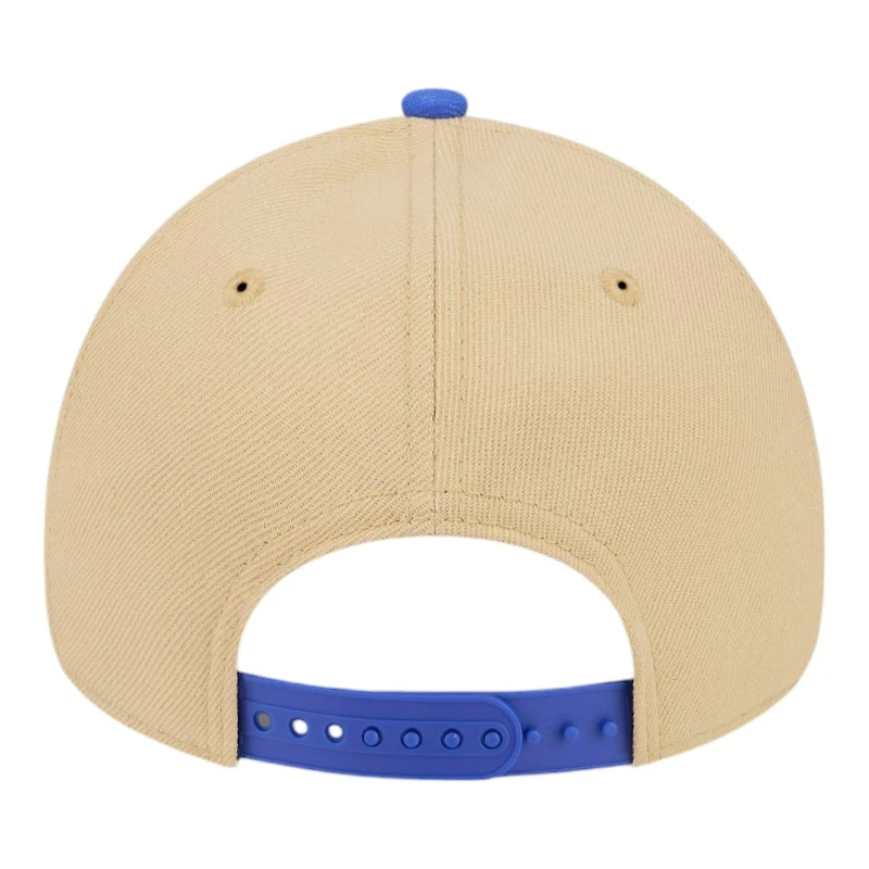 Los Angeles Lakers Two Tone Rollerskate Patch Blue UV New Era A-Frame 9FORTY Snapback Hat