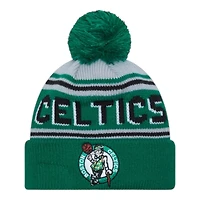 Boston Celtics Green and Gray Cheer New Era Knit Beanie