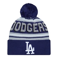 Los Angeles Dodgers Royal and Gray Cheer New Era Knit Beanie