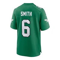 Youth Philadelphia Eagles DeVonta Smith Kelly Green Nike Game Jersey