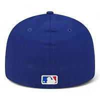 Texas Rangers Chrome and Royal Blue 2024 MLB ASG Workout Low Profile New Era 59FIFTY Fitted Hat