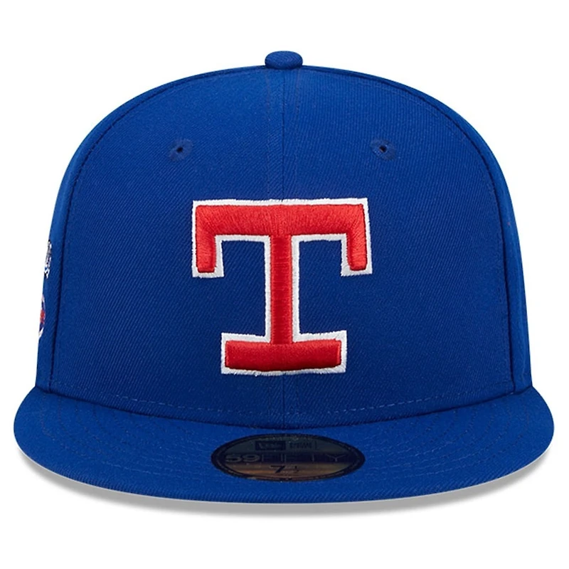 Texas Rangers Royal Blue Big League Chew Original New Era 59FIFTY Fitted Hat