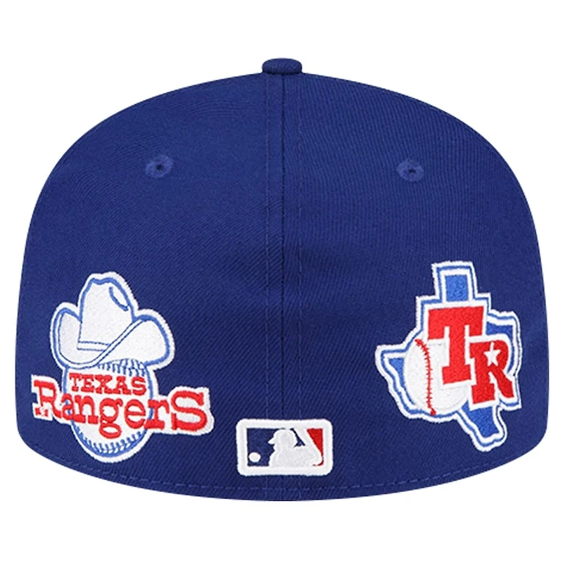 Texas Rangers Royal Blue 2024 ASG Multi Patch Pack New Era 59FIFTY Fitted Hat