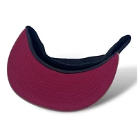 Anaheim Ducks Black Two Tone 30th Anni Patch Red UV New Era 59FIFTY Fitted Hat