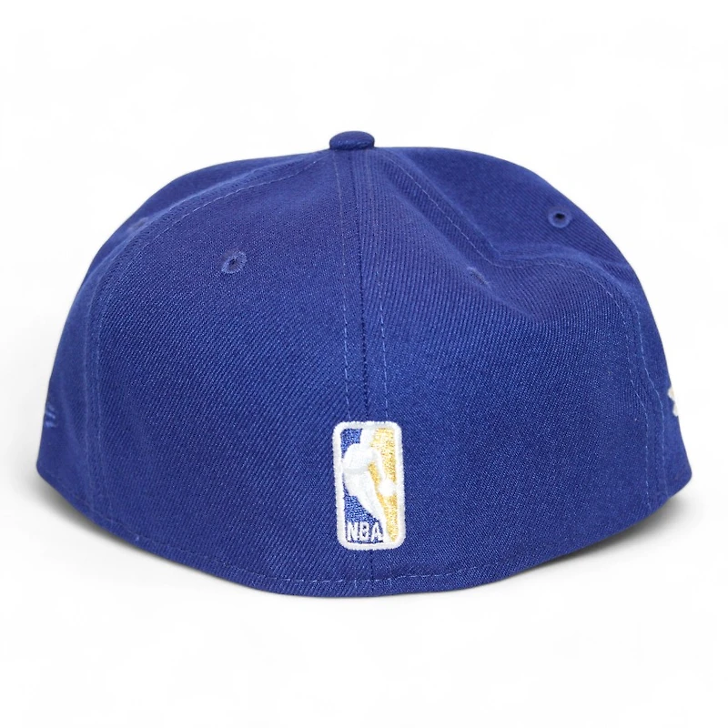 Golden State Warriors Blue "DPM NBA Pack" 6X Champs Patch Gray UV New Era 59Fifty Fitted Hat