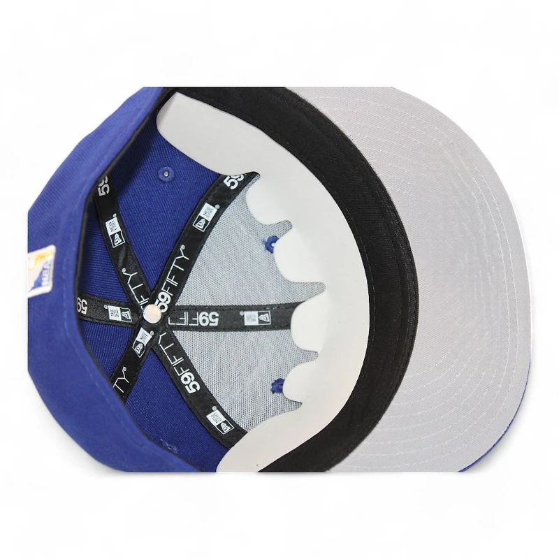 Golden State Warriors Blue "DPM NBA Pack" 6X Champs Patch Gray UV New Era 59Fifty Fitted Hat